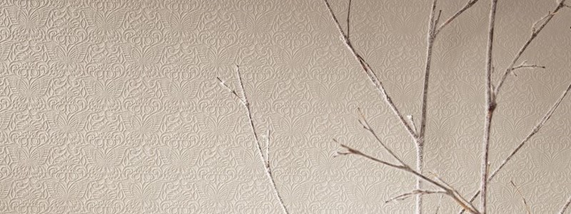 Una buena idea de decoración es utilizar papel pintado
