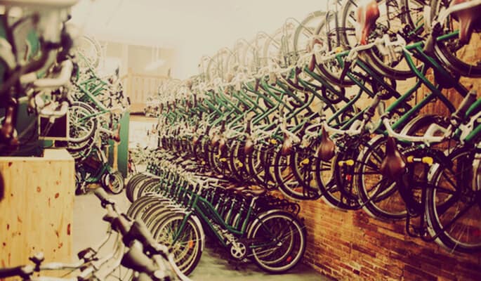 tienda alquiler de bicis