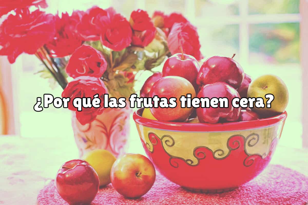 ¿Por Qué las Frutas Tienen Cera?