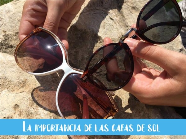 La importancia de las gafas de sol