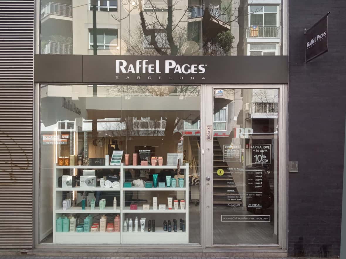 Peluquería Raffel Pagès en Barcelona