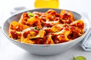 macarrones con tomate