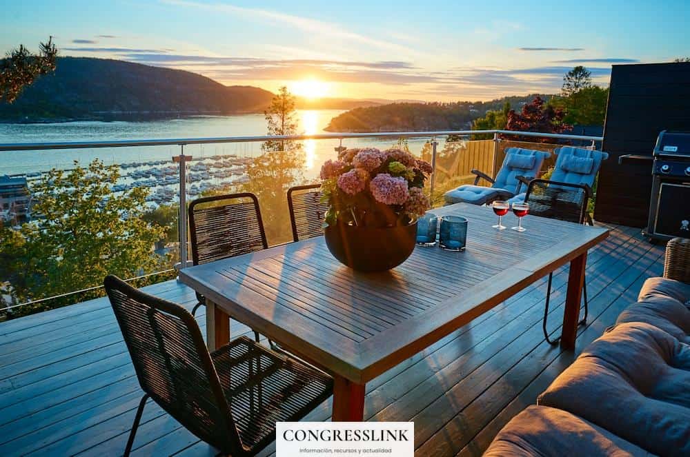 brown wooden table with chairs