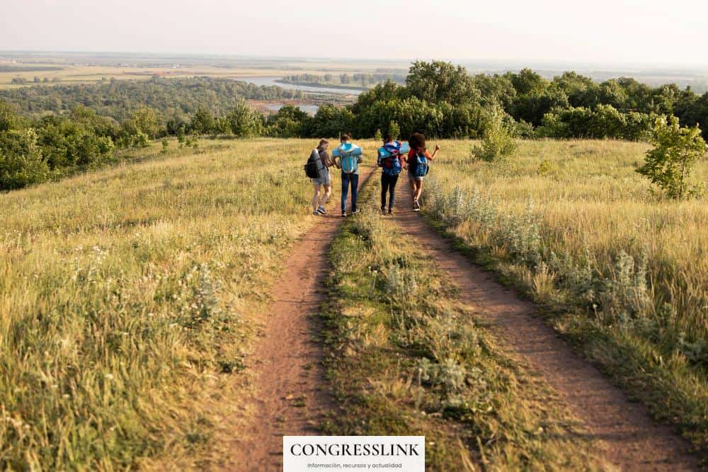 fondo gente caminando