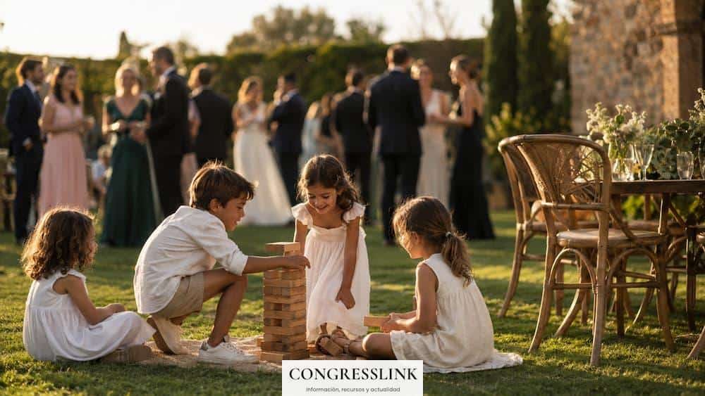 Cómo organizar una boda con niños: ideas para que todos disfruten