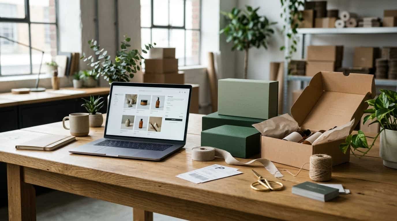 Productos premium preparados para su venta en un ecommerce